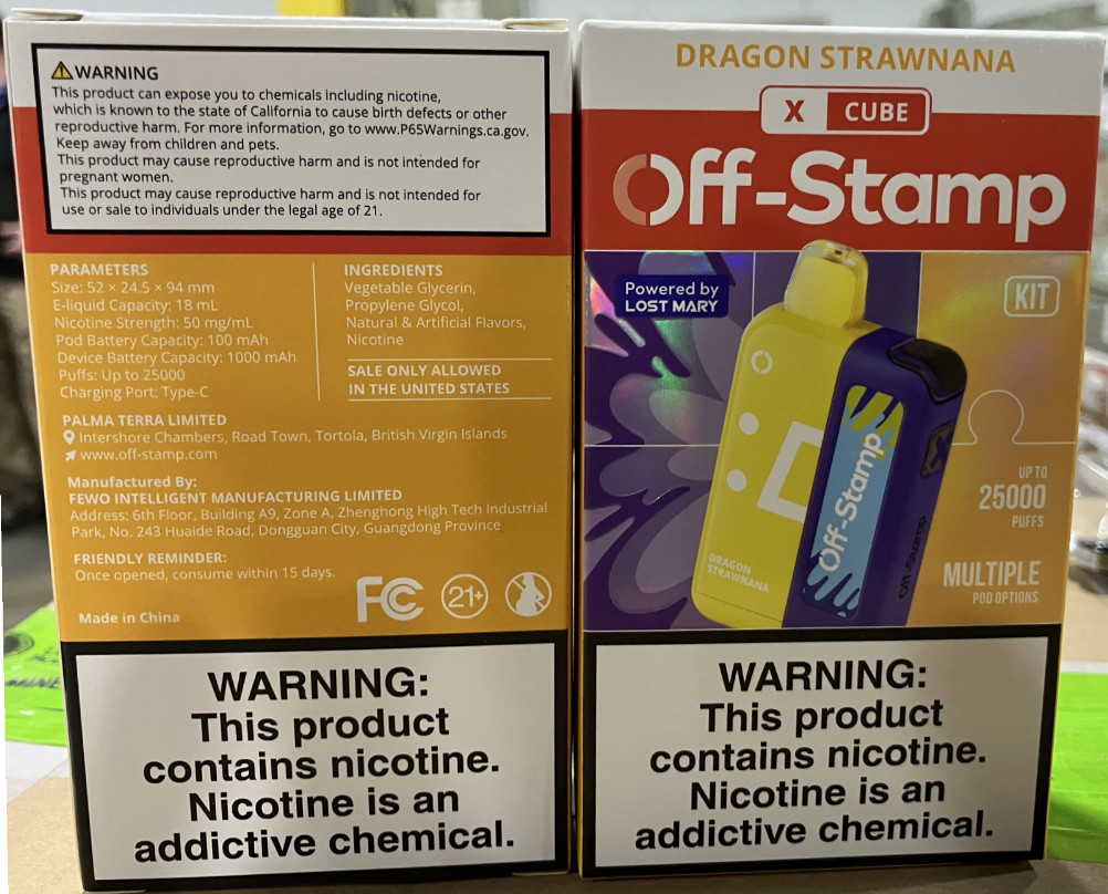 FDA, CBP Seize $34 Million in Illicit Vapes