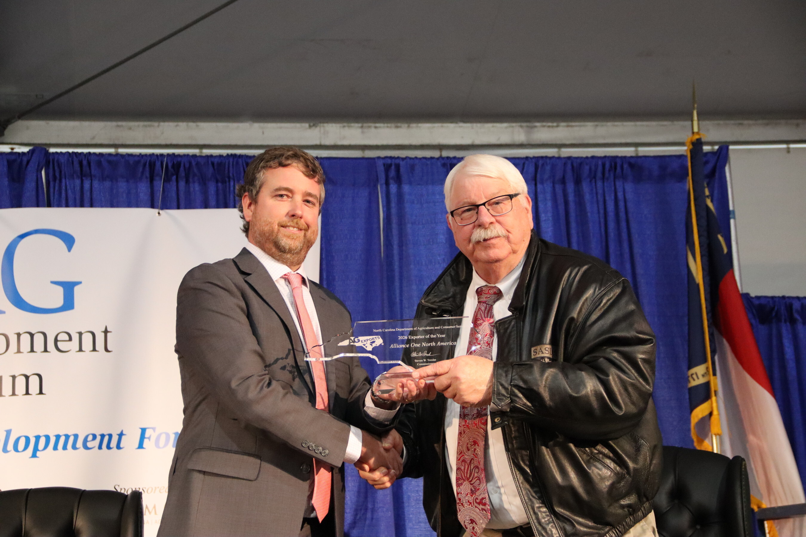 Alliance One Earns North Carolina Export Honor